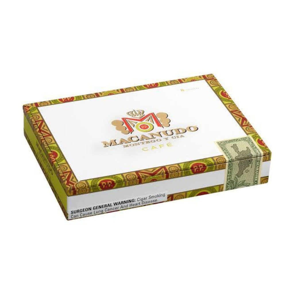 Macanudo Cafe Crystal Robusto 8 Tubos Cigars Pack
