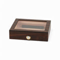 Humidor - Polished brown glass top 25C