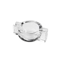 Cigar ashtray-glass double rest